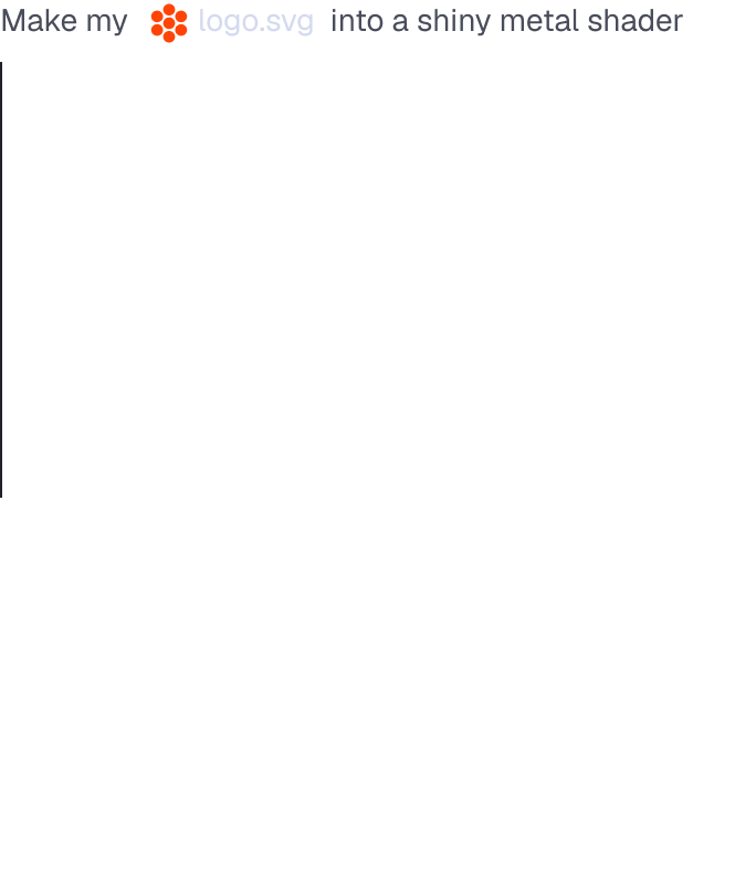 SDF shape generated from an SVG file